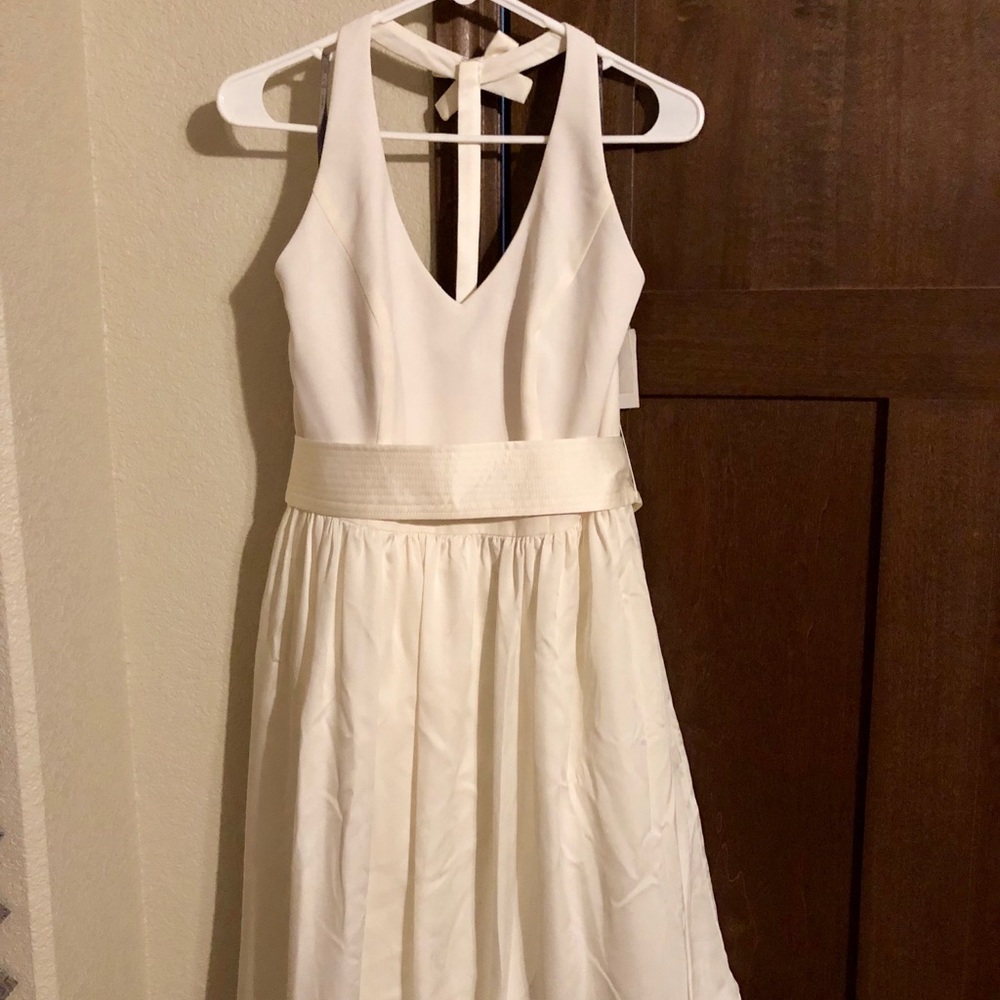 Vera Wang David’s Bridal Dress Ivory Pockets